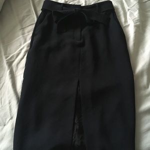 Wilfred Jallade Front Tie Pencil Skirt